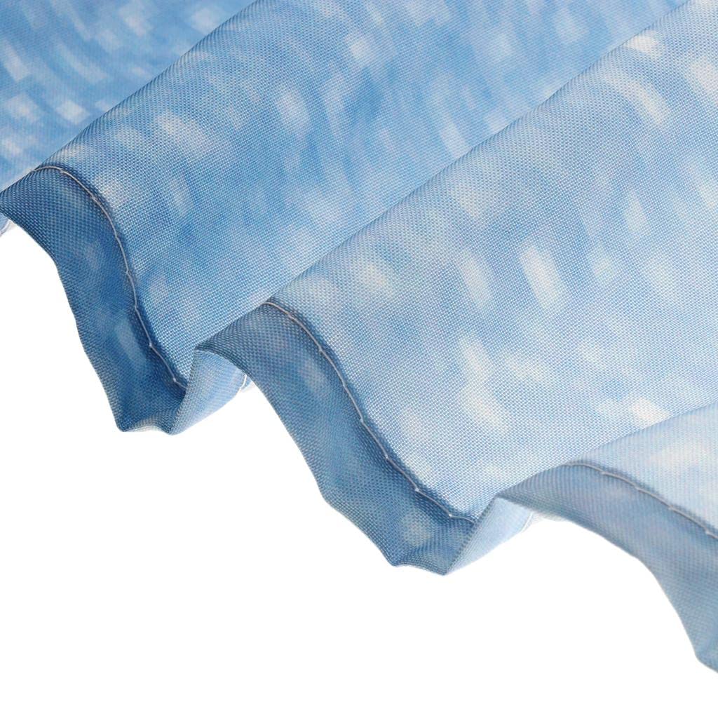 1 Pair Thermal Insulated Shower Curtain Window Curtain Panel Elephant 3