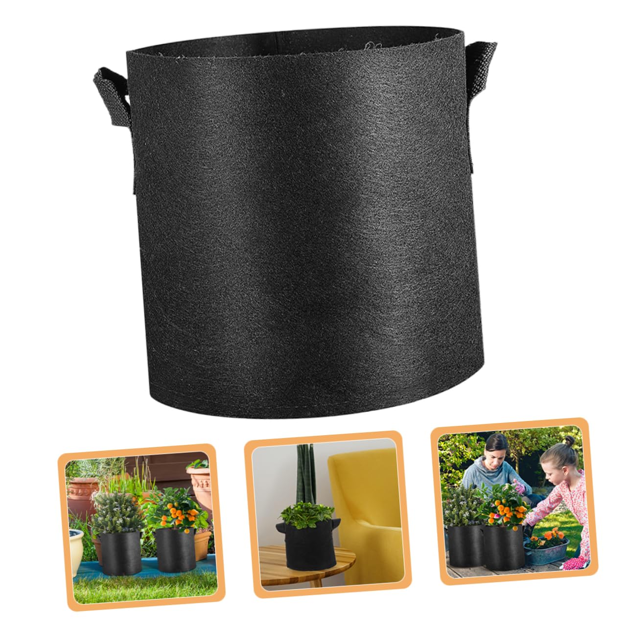 Yardwe 16 Piezas Macetero De Estanque Acuático Macetero No Bolsas De Cultivo De Tela Bolsa para Plantar Contenedor De Plantación De Tela Bolsas De Crecimiento De Vegetales Bolsas