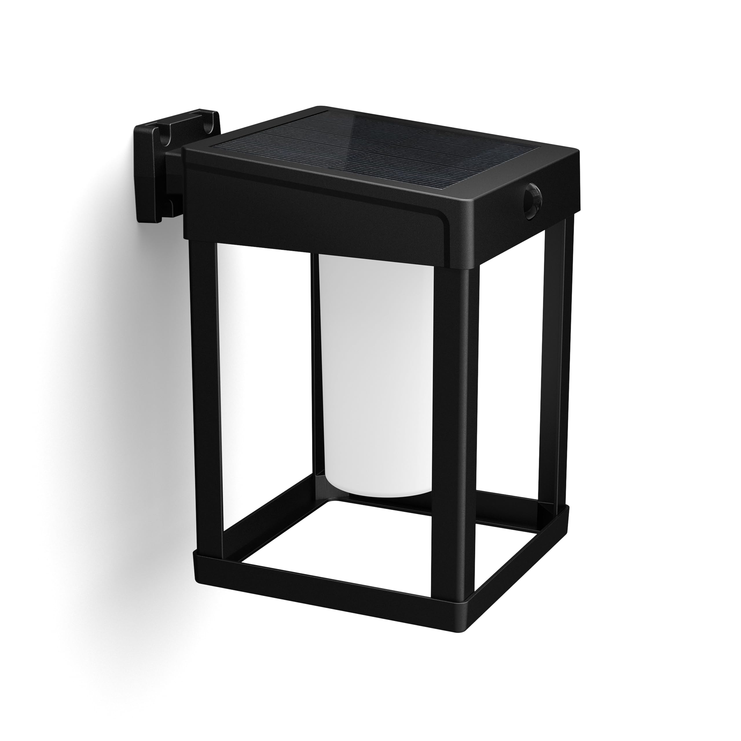 Philips Radii Ultra Efficient Solar Pedestal Lamp, 1.3 W, 3000K, Black, Motion Sensor, IP44 Weatherproof Philips Radii Ultra Efficient Solar Pedestal Lamp, 1.3 W, 3000K, Black, Motion Sensor, IP44 Weatherproof