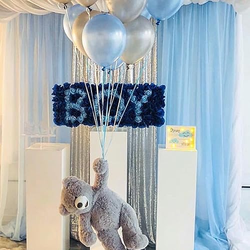 Miniatura 7 de Cortina de lentejuelas doradas de 2 x 8 pies, telón de fondo para fotografía de boda, fondo para fotografía