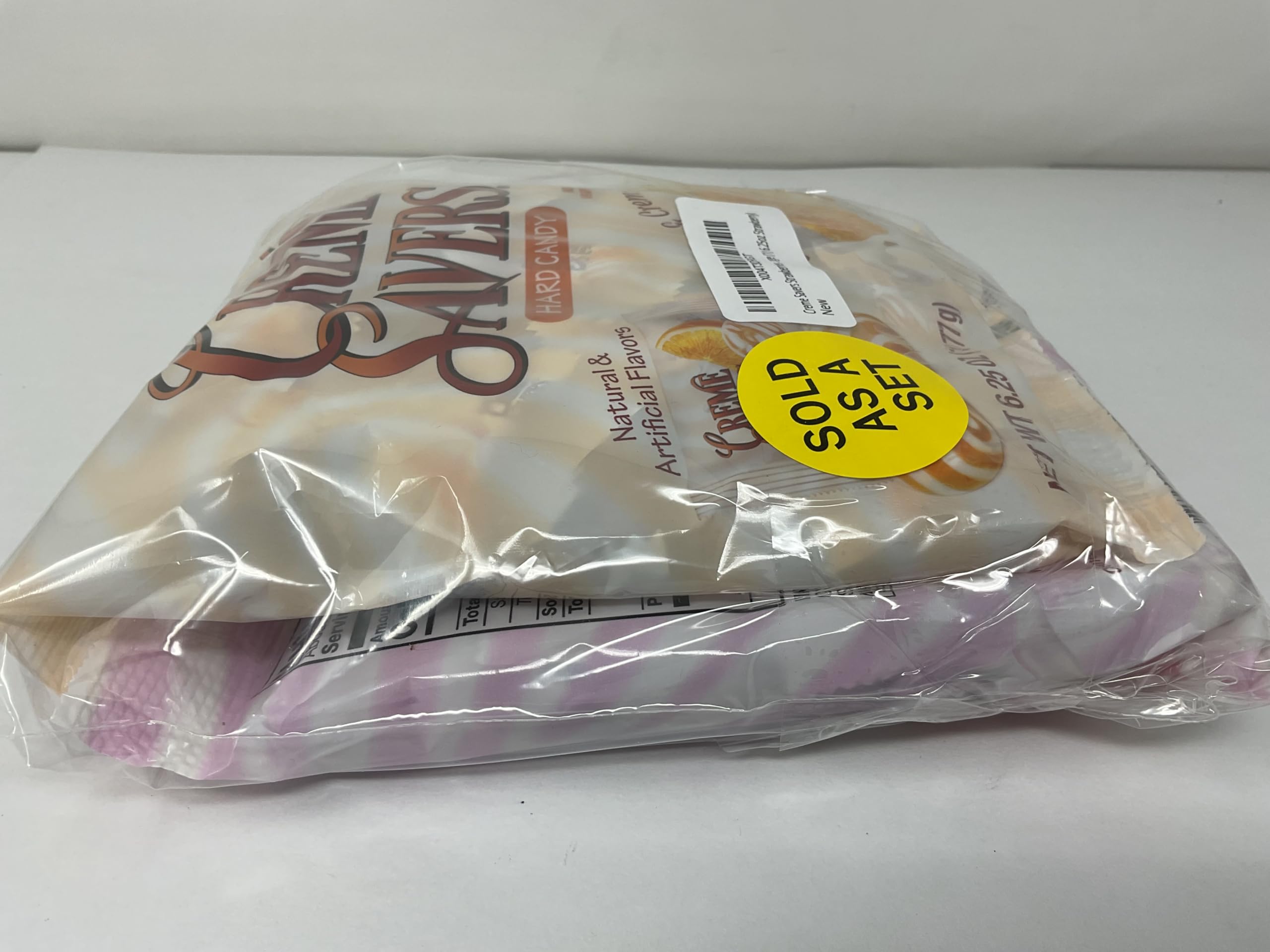 Creme Savers Strawberries and Creme Orange and Creme Hard Candy 6 25oz Two Pack Taste of Fresh Strawberries — view 4