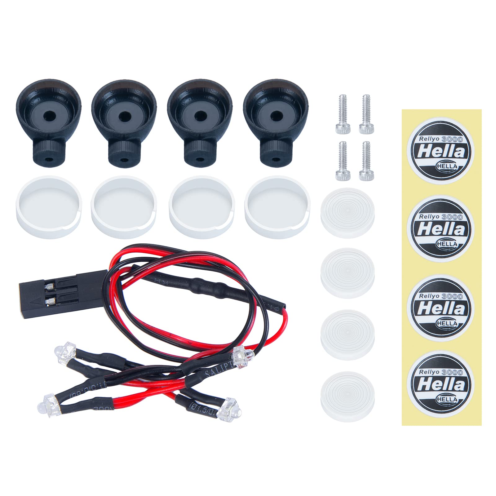 Fanale anteriore RGV1 destro orizzontale 12V-24V Fanale anteriore u
