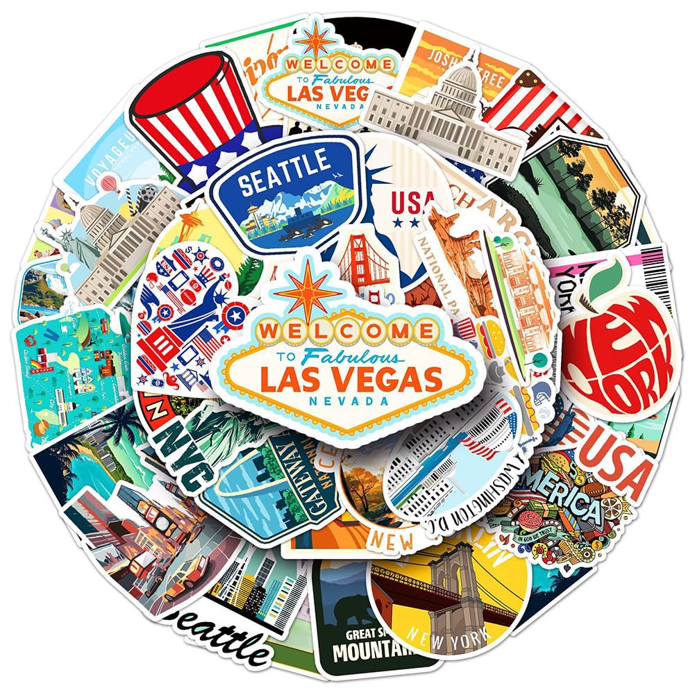 USA Stickers, Small - Image 2