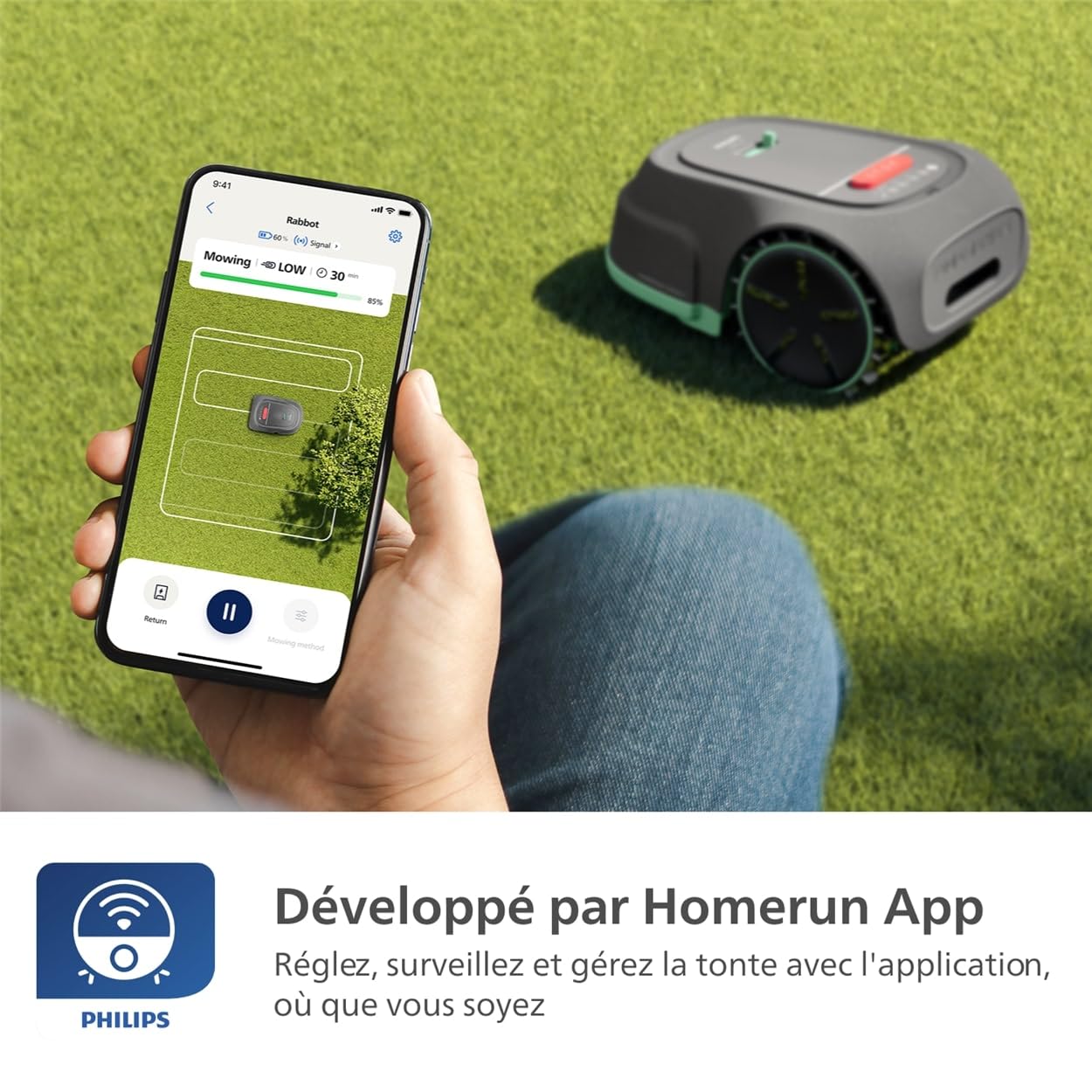 Philips Accessoire Tondeuse Robot, Câble périphérique 100m