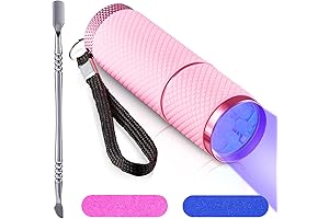 Handheld UV Nail Lamp: Mini Portable LED Gel UV Nail Light for...