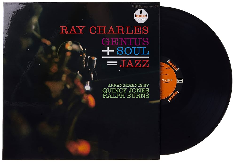 英LP Ray Charles Genius + Soul = Jazz CLP1475 HIS MASTERS VOICE /00260 LP RAY CHARLES Genius + Soul = Jazz CLP1475 HIS MASTER'S UK