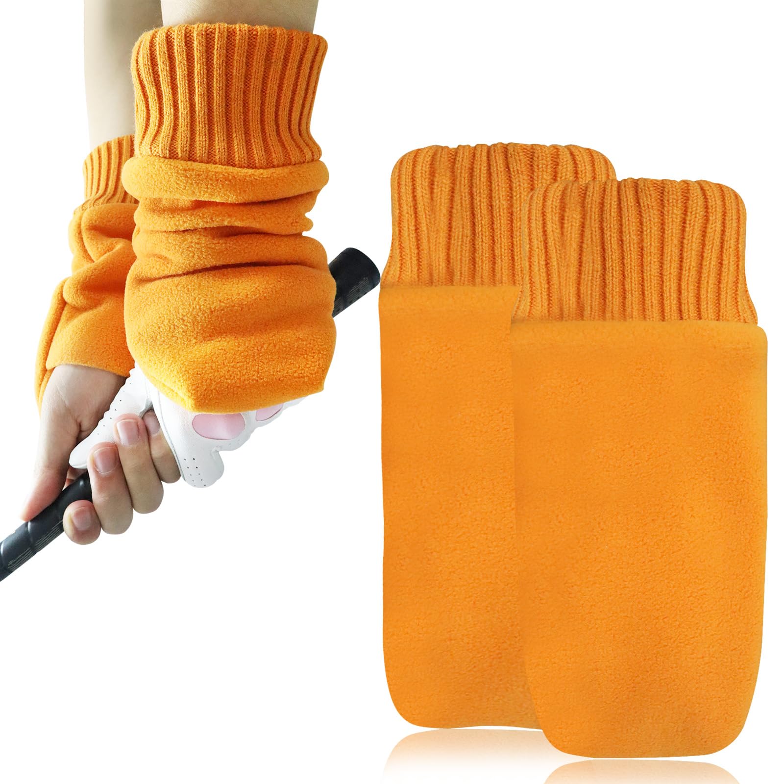 FINGER TEN Winter Golf Gloves Mittens Unisex Glove Anti-slip Thermal Sports