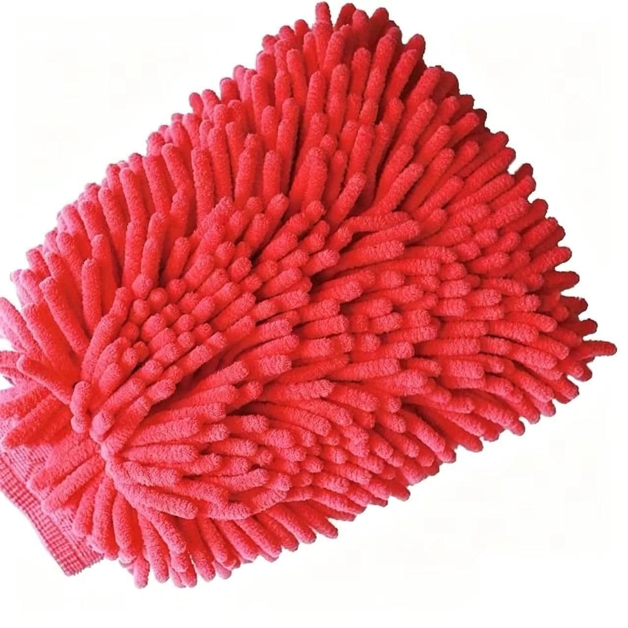 2PCS Microfibre Car Wash Mitt for Hyundai INSTER (2024-2025) Elektro