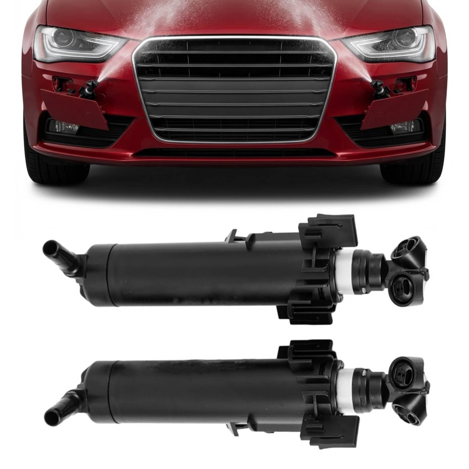 Amazon.com: RAGBUSCLE 8KD955101 8KD955102 Headlight Washer Cleaner