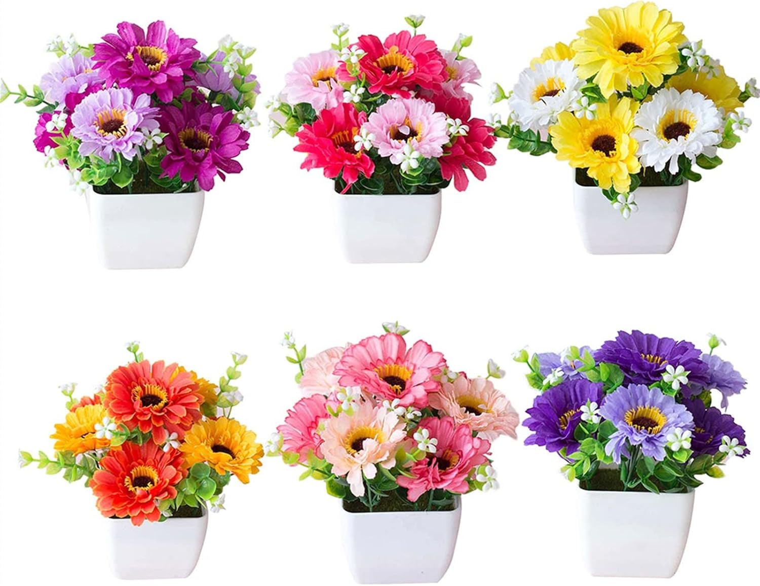 人工植物 人工菊 花 鉢植え 植物 本物そっくり 木製 鉢 盆栽 ホーム ガーデン オーナメント 装飾 盆栽 松 木