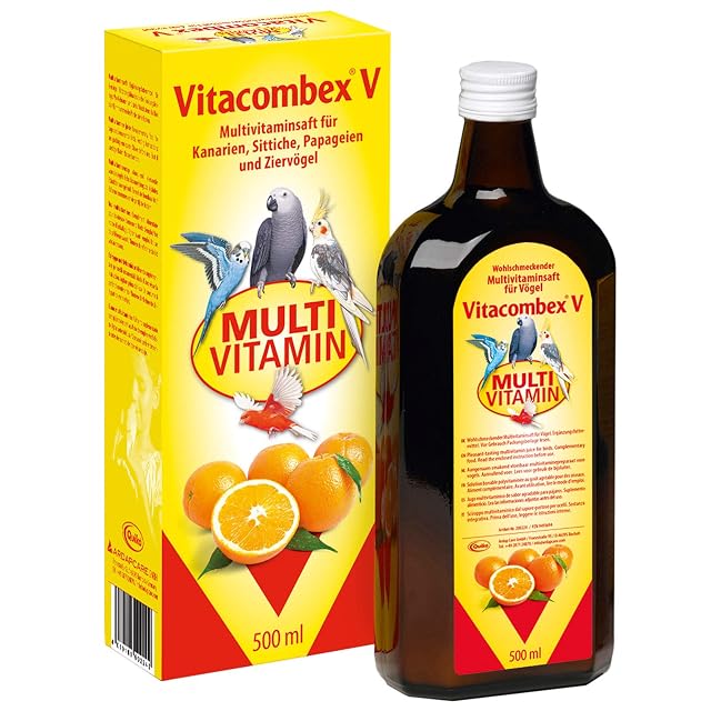 Quiko VitacombexV Jugo Multivitamínico 500ml - para Aves de compañía, y Pollos