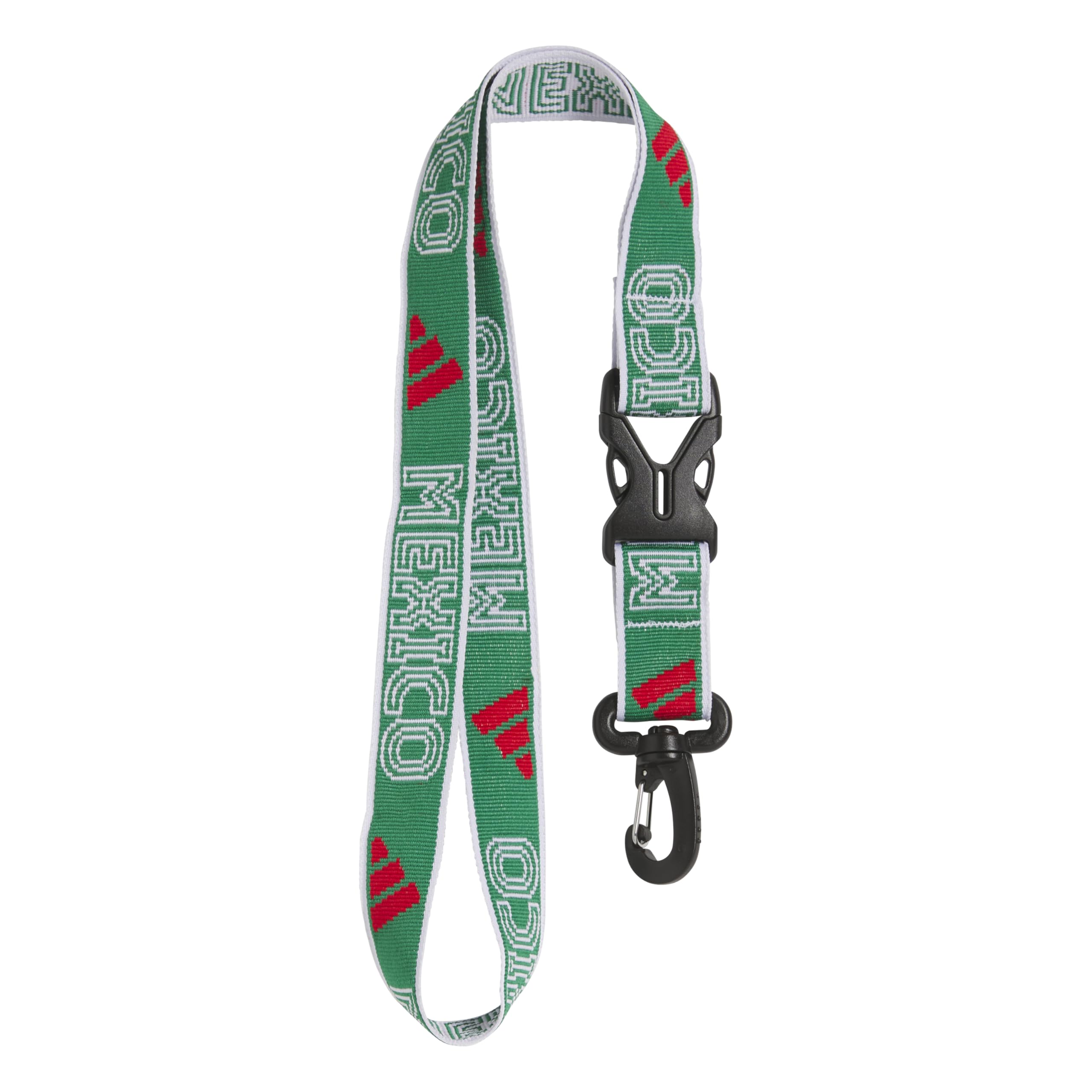 adidas Unisex Adult Lanyard for Keys, ID Badge Holder, Keychain with Breakaway Buckle