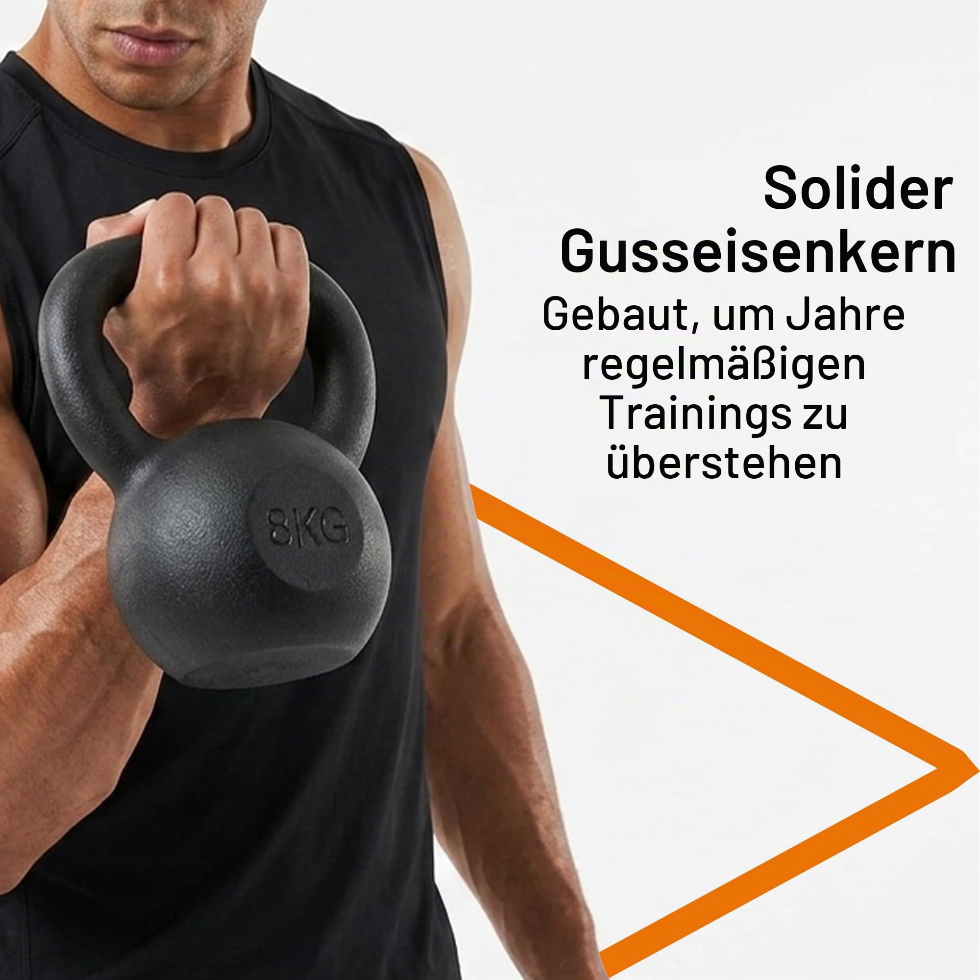 Athlyt Kettlebells aus Gusseisen