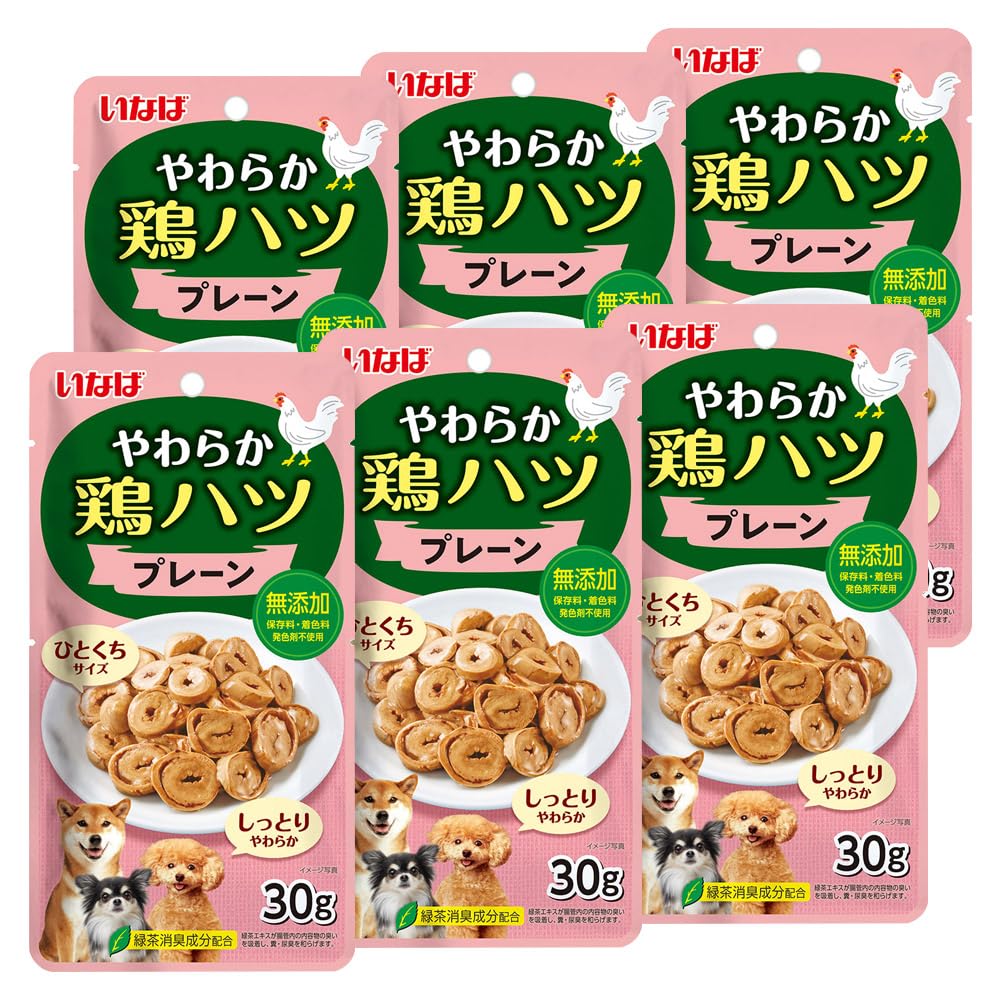 41 いなば 鶏ハツ プレーン 100袋 Amazon.co.jp: いなば やわらか 鶏ハツ プレーン 30g 6個セット
