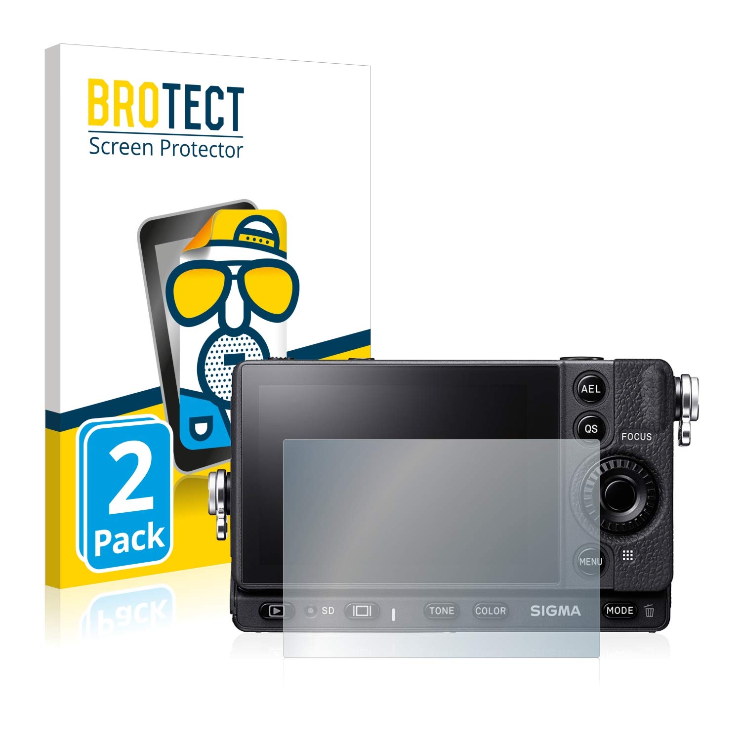 brotect Pellicola Protettiva Opaca per Sigma ROX 2.0 Pellicola Protettiva Anti-Riflesso (2 Pezzi