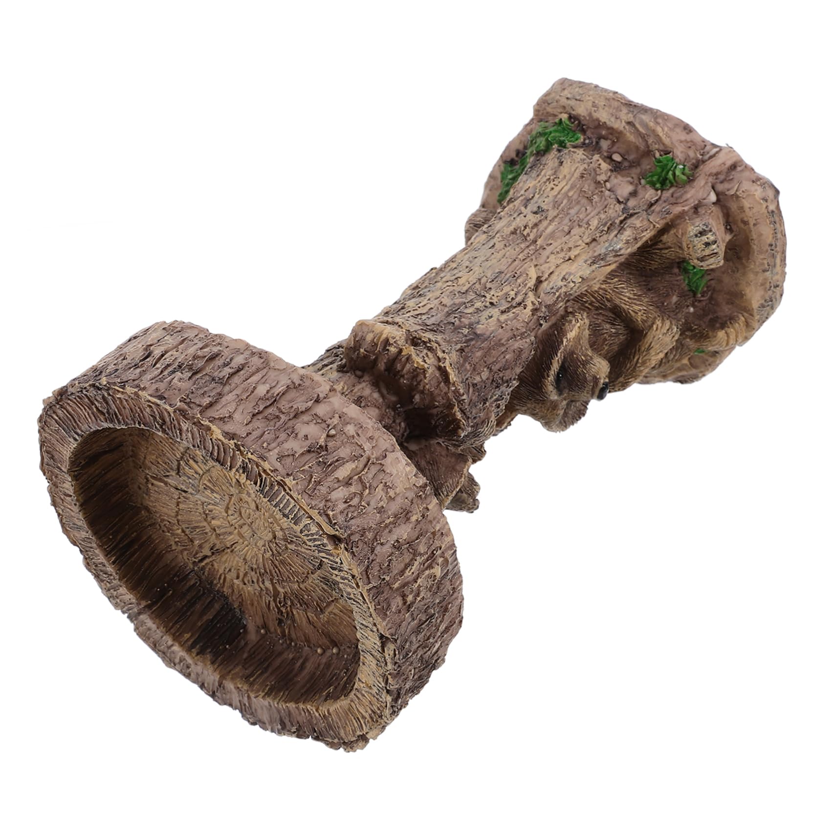 POPETPOP Bagni Per Uccelli in Resina Decorativa Mangiatoia Per Uccelli Da Esterno Da Giardino Multiuso Accessori Per Laghetti Da Giardino