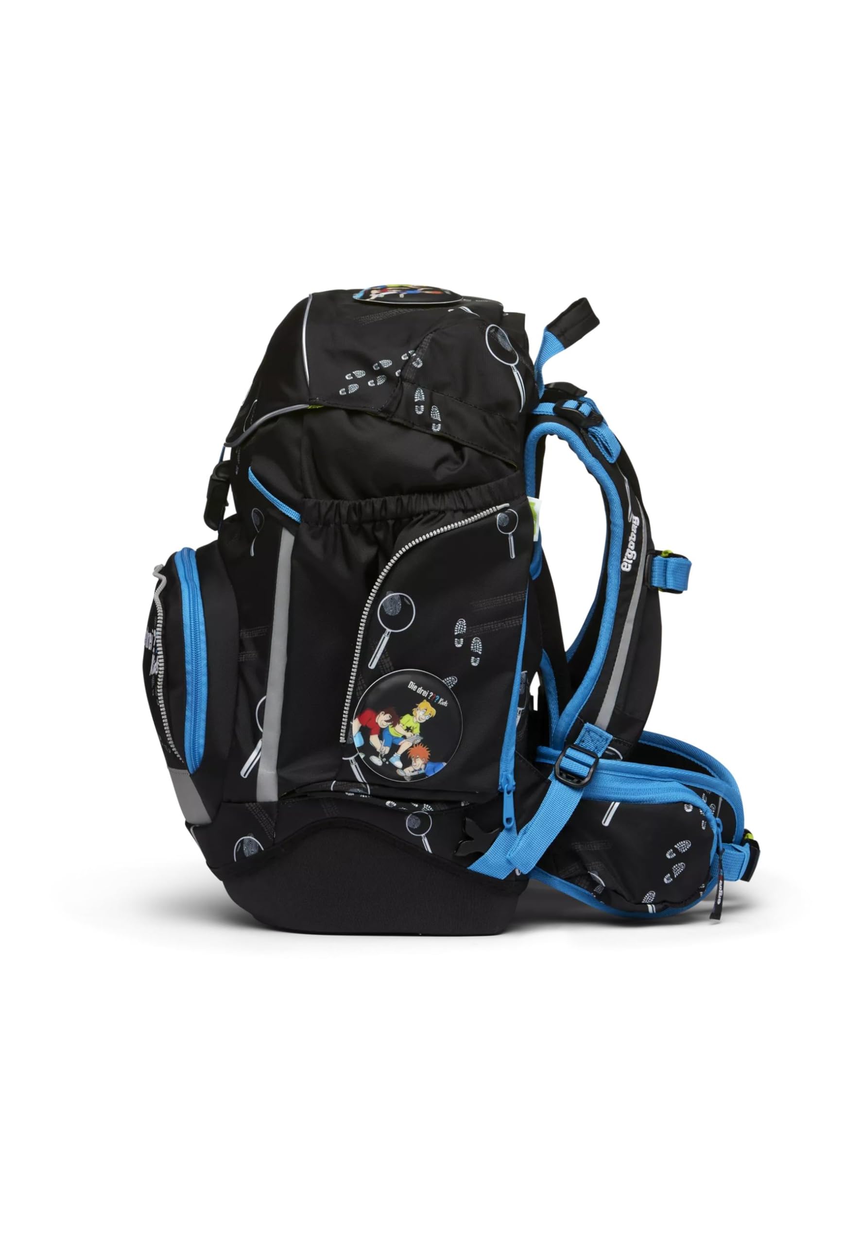 ergobag Pack Set ergonomischer Schulrucksack, Vorgänger-Kollektion, flexibel 6-teilig 1.Klasse Grundschule