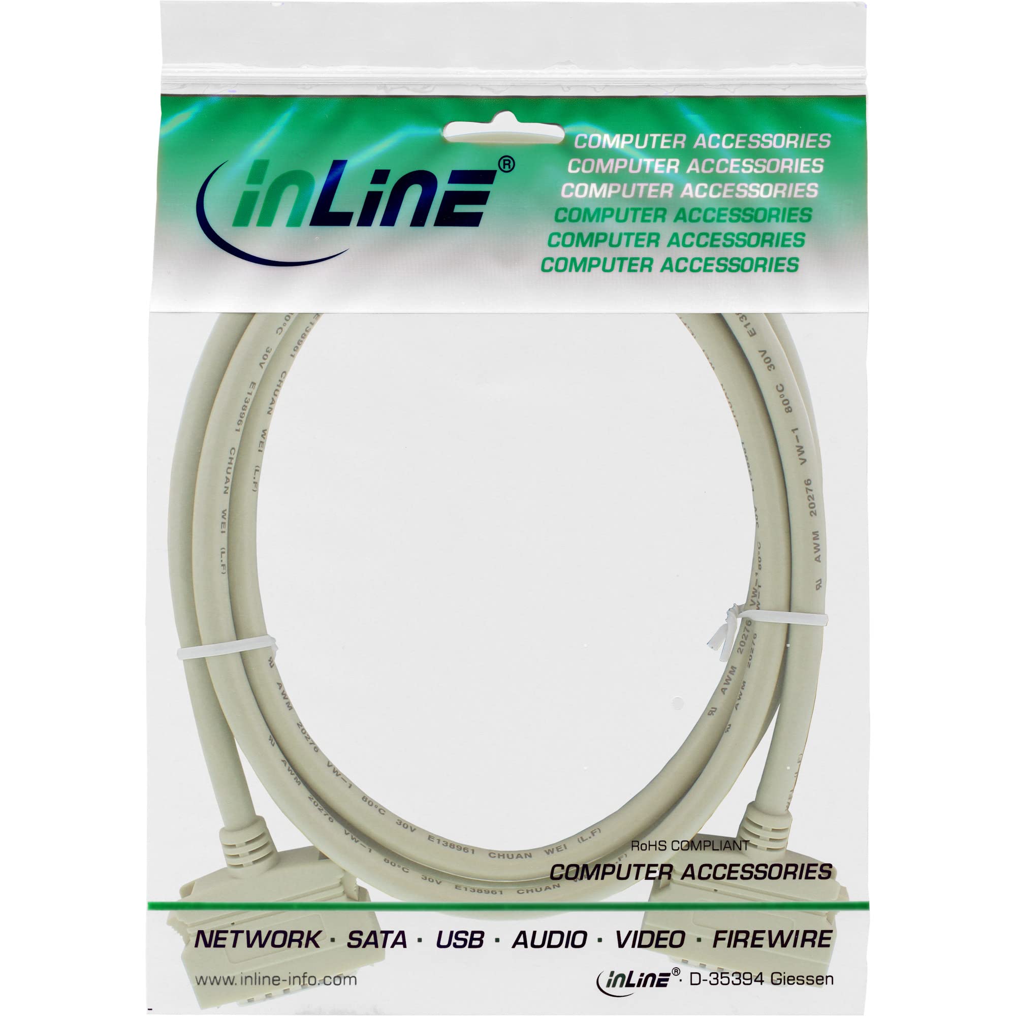 InLine® SCSI II - Cavo Mini Sub D, 50 Poli, 1 m