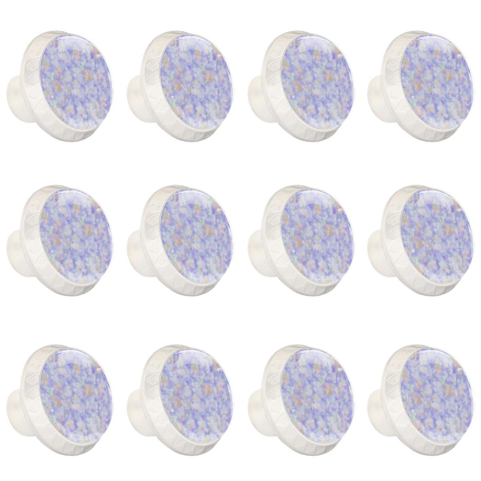 Boutons de tiroir ronds en verre de cristal pour sublimer vos meubles de cuisine