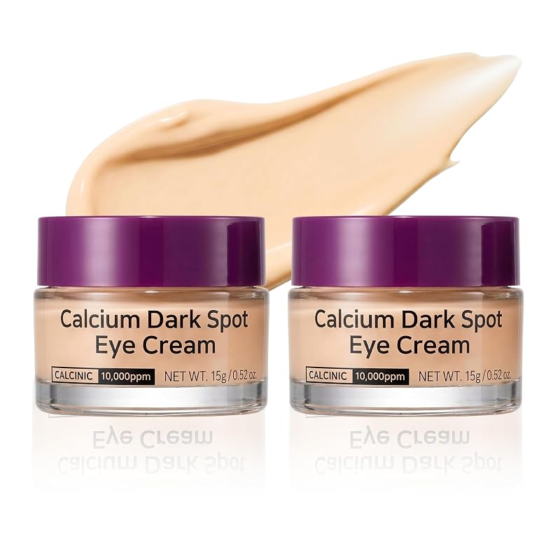 Creme para a região dos olhos Tivurelia com cálcio, pacote com 2