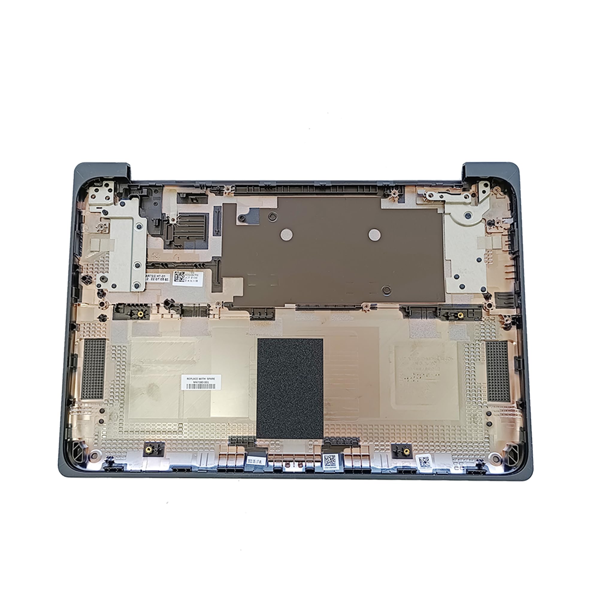 Lyinsen Replacement Laptop Bottom Case Base Lower Cover Housing Assembly Part 11.6" for HP Chromebook 11 G9 EE M47380-001 D Lid Black