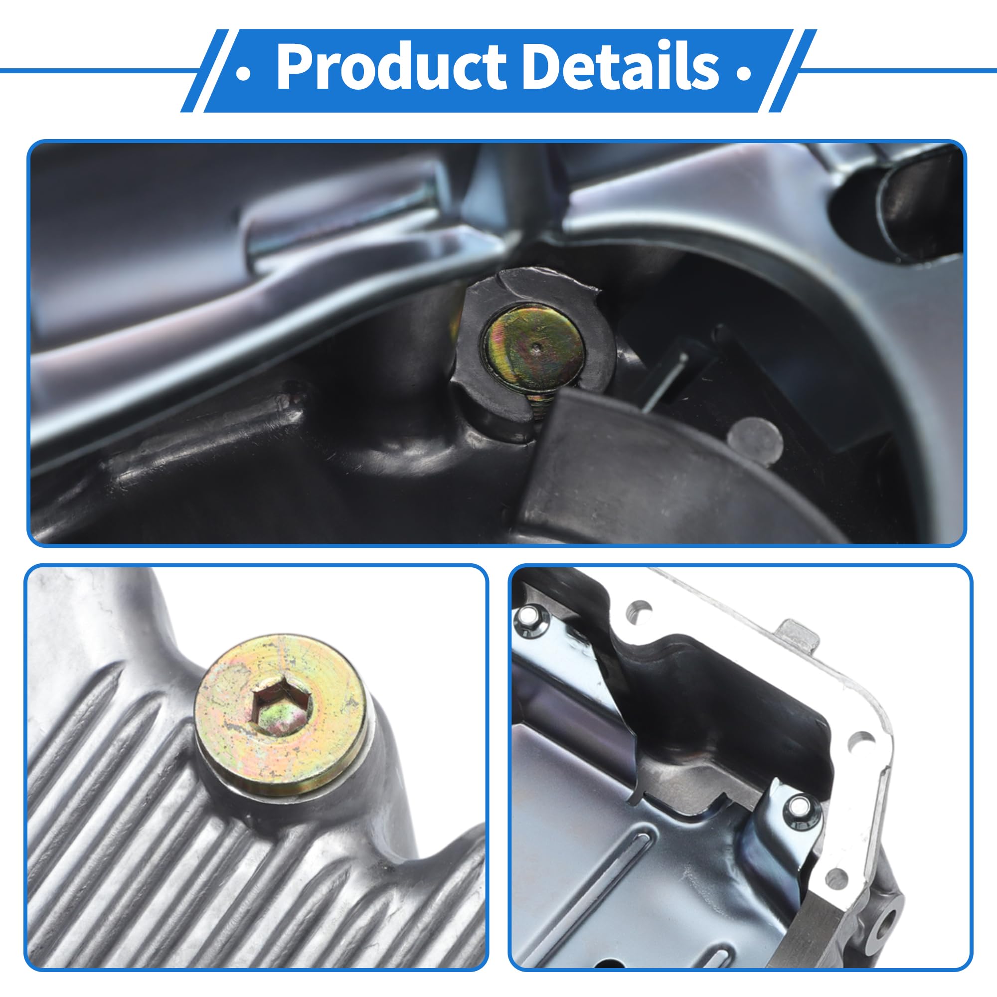 No.46770116 Coppa dell'olio del motore Coppa dell'olio Sump Coppa dell'olio del cambio per Fiat PUNTO 1.9 JTD 1.9 per DS 1999-2012 Alluminio Tono Argento