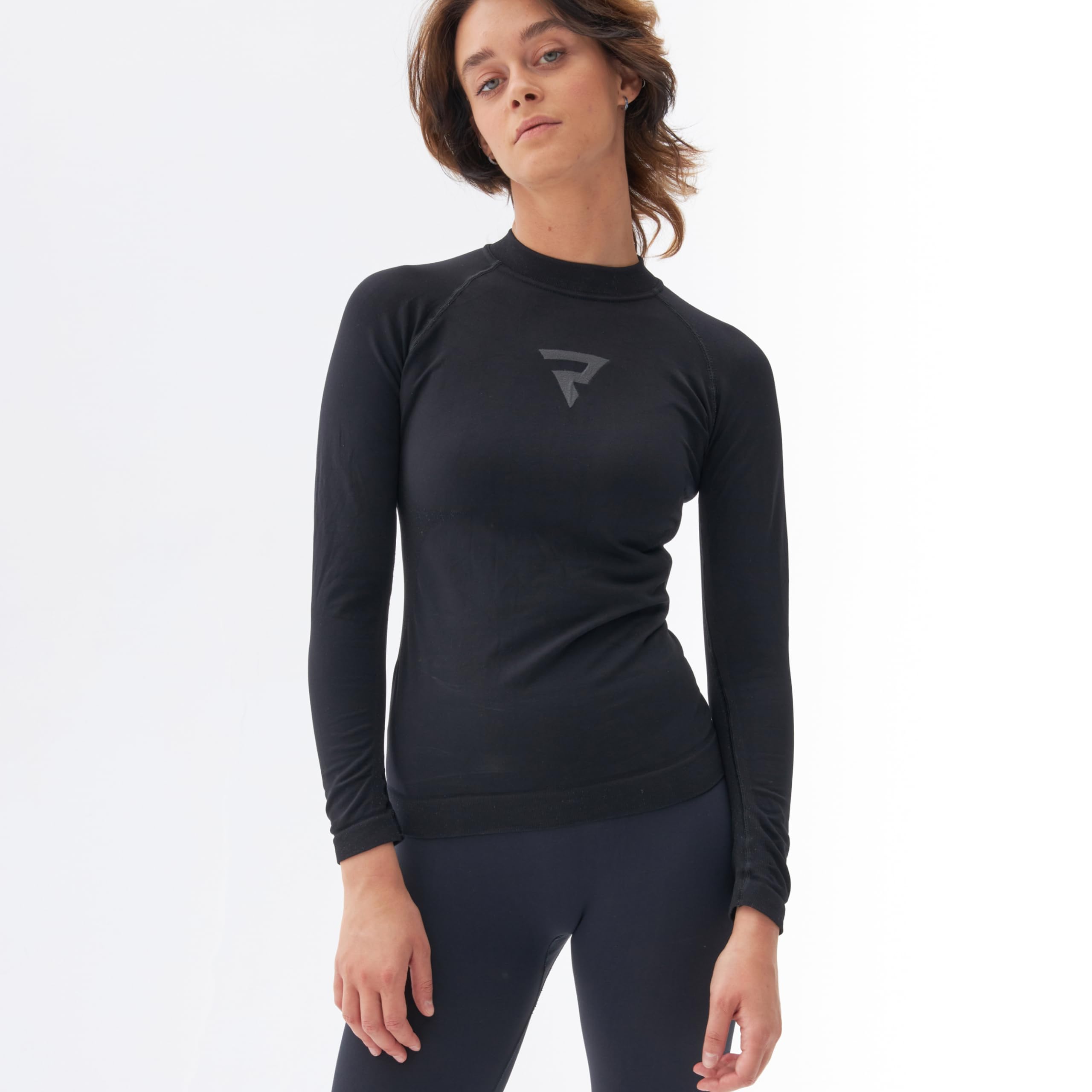 REBELHORN Freeze II Lady Thermo Jersey damska | długi rękaw | chłodząca bielizna termiczna | odprowadzanie wilgoci | oddychająca | strefy kompresyjne | odzież termiczna na motocykl