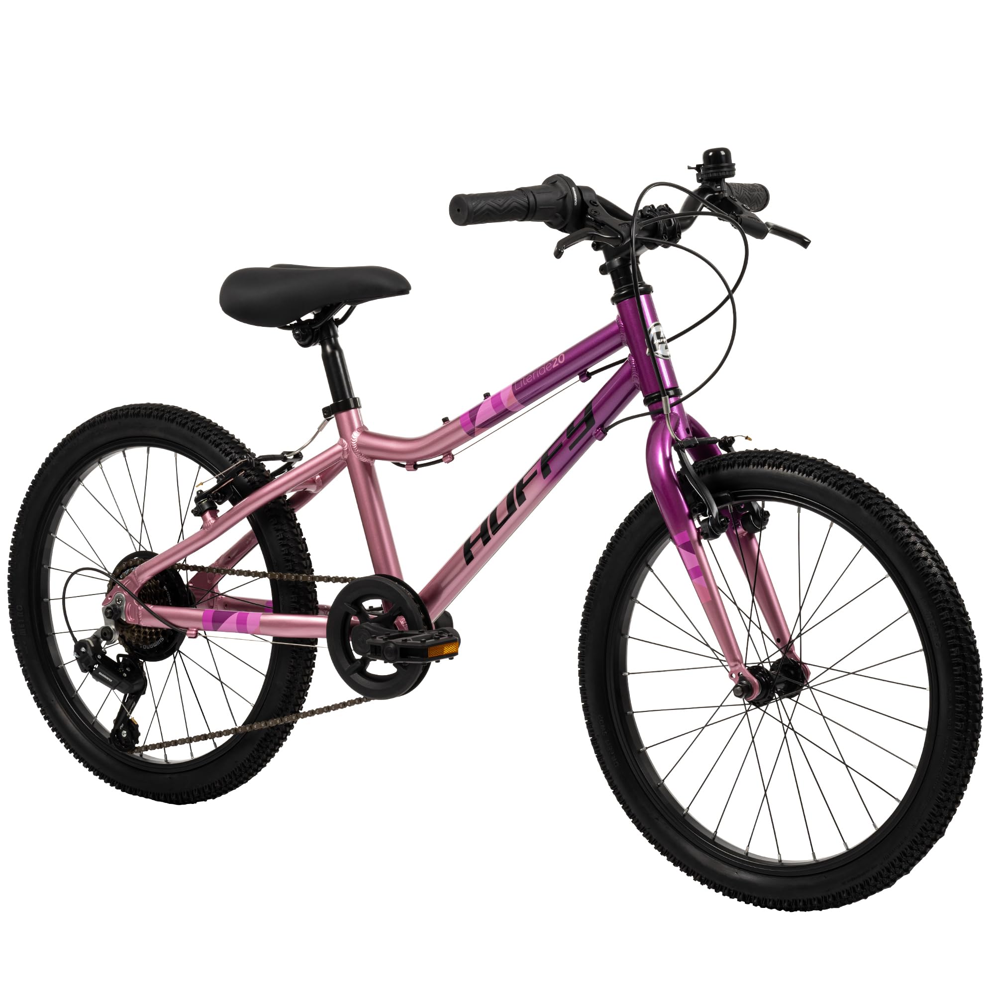 Huffy - Girls' - Bike - 20in - 7-Speed - Neon Nebula Pink