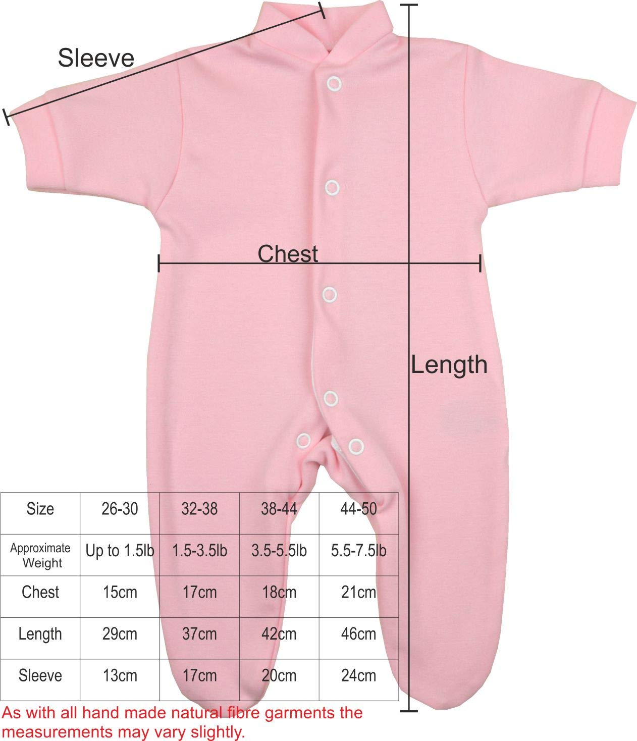 BabyPrem Bébé Prématuré Lot de 3 Grenouillères Pyjama Dors Combinaison Filles