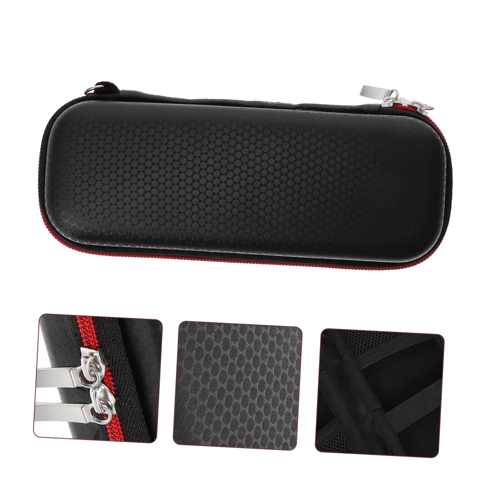 Portaspazzolino da viaggio, 3 pezzi, custodia da viaggio universale porta spazzolino da denti, custodia rigida per il trasporto di dischi rigidi, organizer elettronico da viaggio portatile per