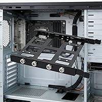 Vista 3 de 3pcs SSD soporte SSD PC disco duro ordenador montaje computadora disco duro rack