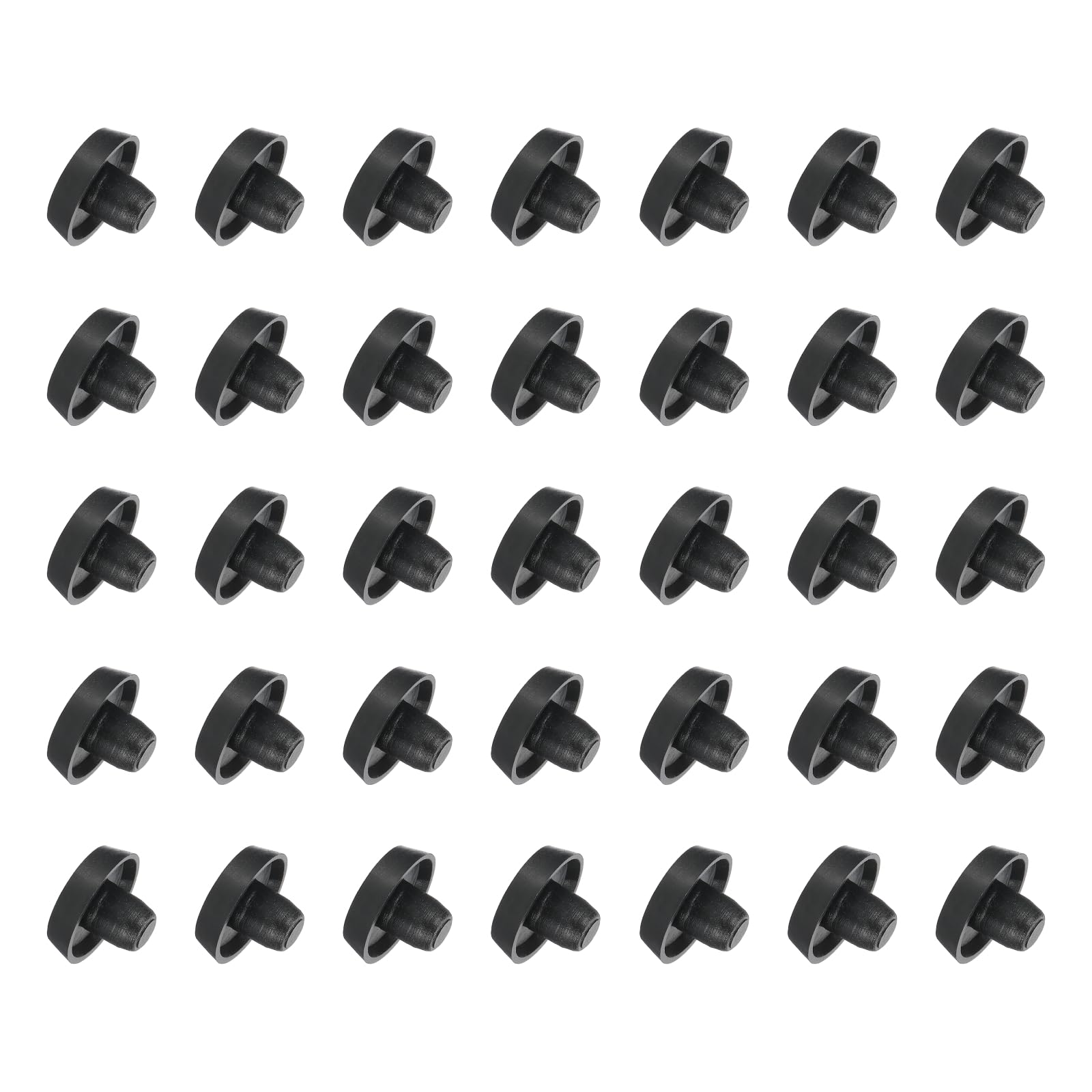 Pare-chocs souples pour éviter rayures meuble patio PATIKIL anti-collision noir 35pcs