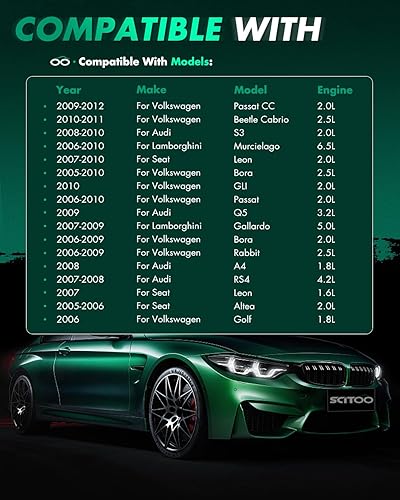Vista 1602 de SCITOO 1 bobinas de encendido con 4 bujías de iridio para Chevrolet 2011-2015 Cruze 1.4L 2016 Cruze Limited 1.4L 2012-2020 Sonic 1.4L 2013-2021 Trax