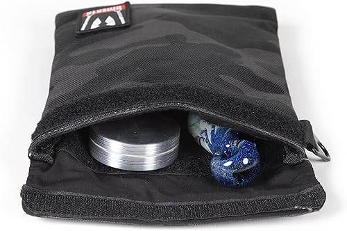 Miniatura 4 de DIME BAGS Omerta Capo - Bolsa de filtro de carbono con doble sello de velcro  Bolsa forrada de carbono con tecnología de carbón activado, Camo