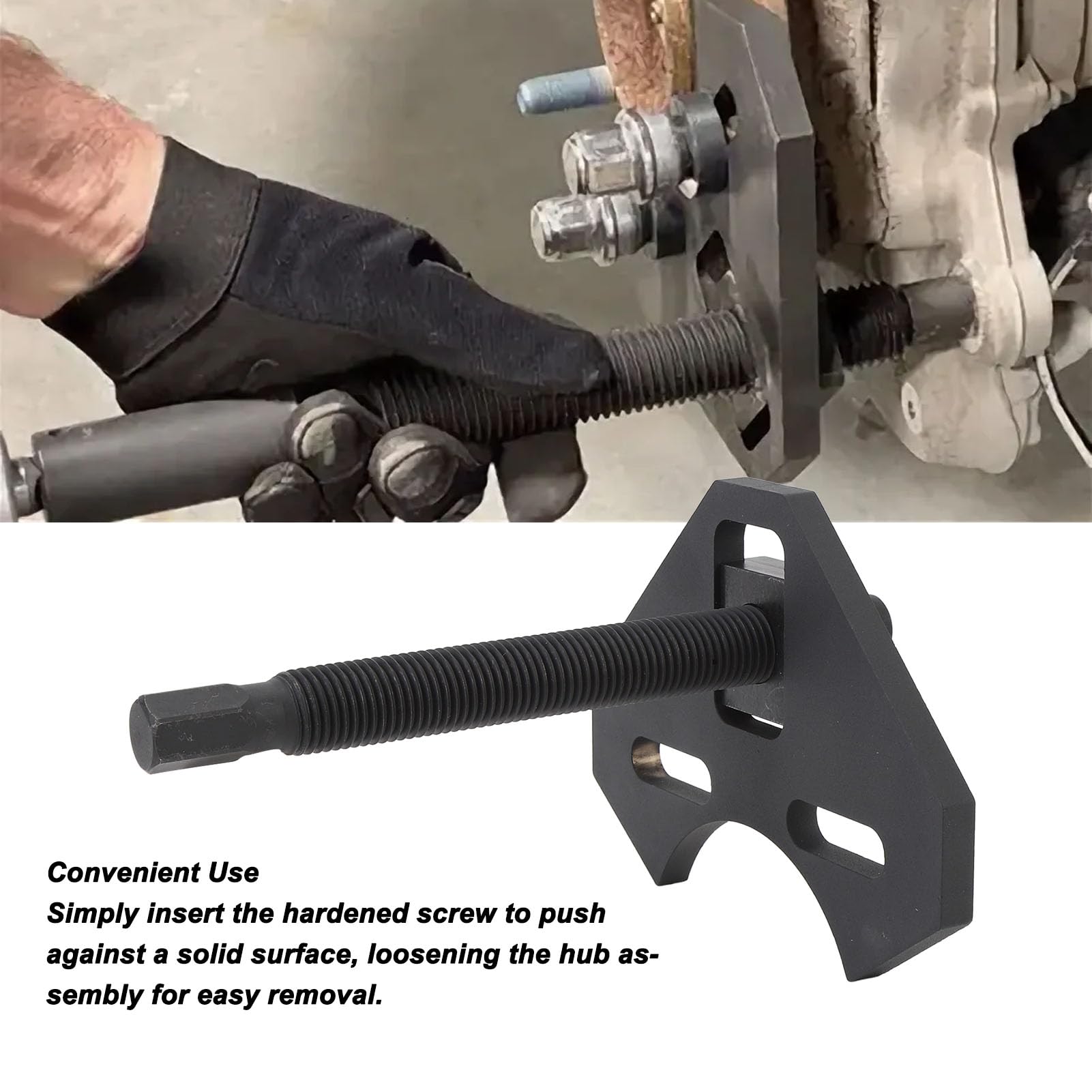 40100 HUB Remover Metal High Hardness Hamule Hamule Dispel Zestaw Narzędzi, Wygodne Zastosowanie dla Samochodów Lekkich Ciężarówek (Bez instalatora kołków koła)