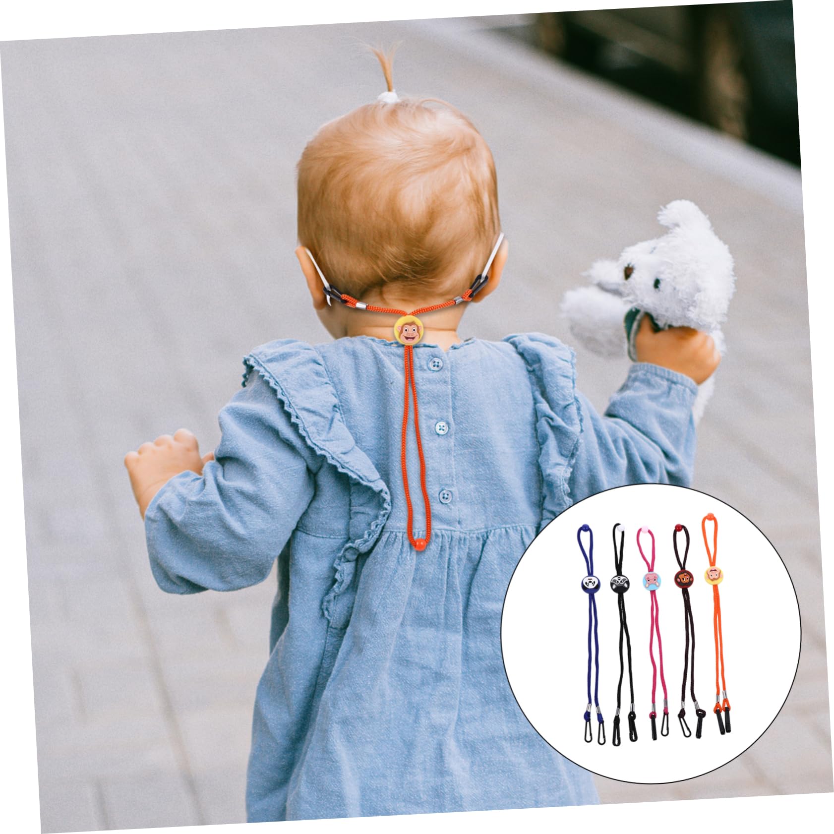 IWOWHERO 5pcs Glasses Rope Lanyard Eyeglass Strap Mask Rope Mask Holder Mask Holder Rope Eyeglass Holder Mask Hanger Safety Mask Holder Mask Strap Eyeglass Hanger Nylon