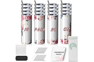 MURRICON Sublimation Tumbler: Best for 20 oz Skinny Tumblers