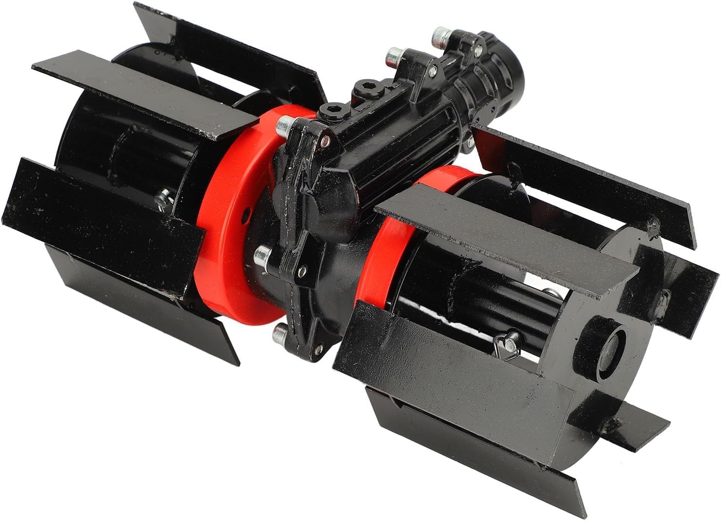 Heavy Duty 28 mm 9 Teeth Flat Rotary, Weeder/Tiller Attachment for sidepack Brush Cutters-image-48