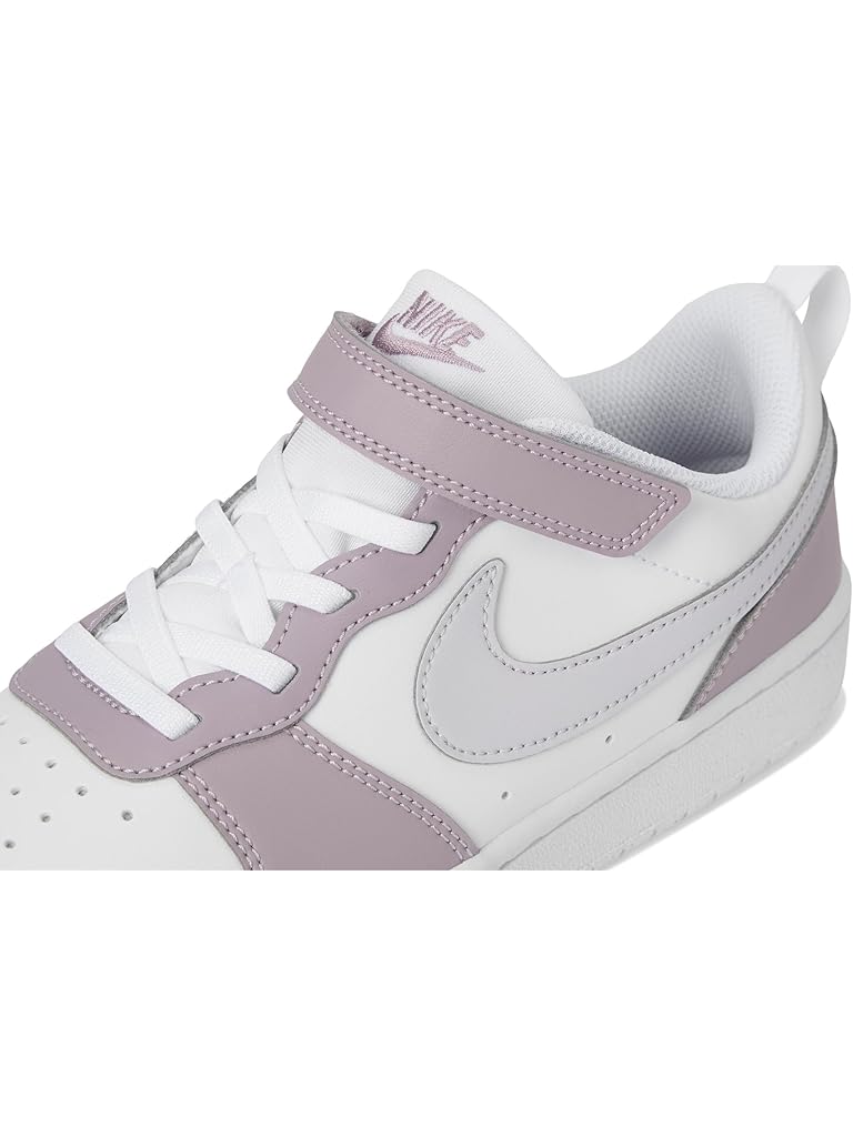 White Nike Court Borough Low Recraft (Little Kid)
