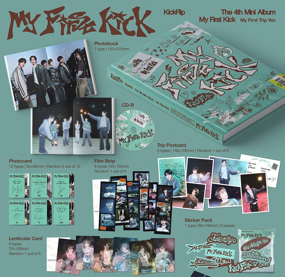 Amazon.com: KickFlip My First Kick 4th Mini Album [My First Trip