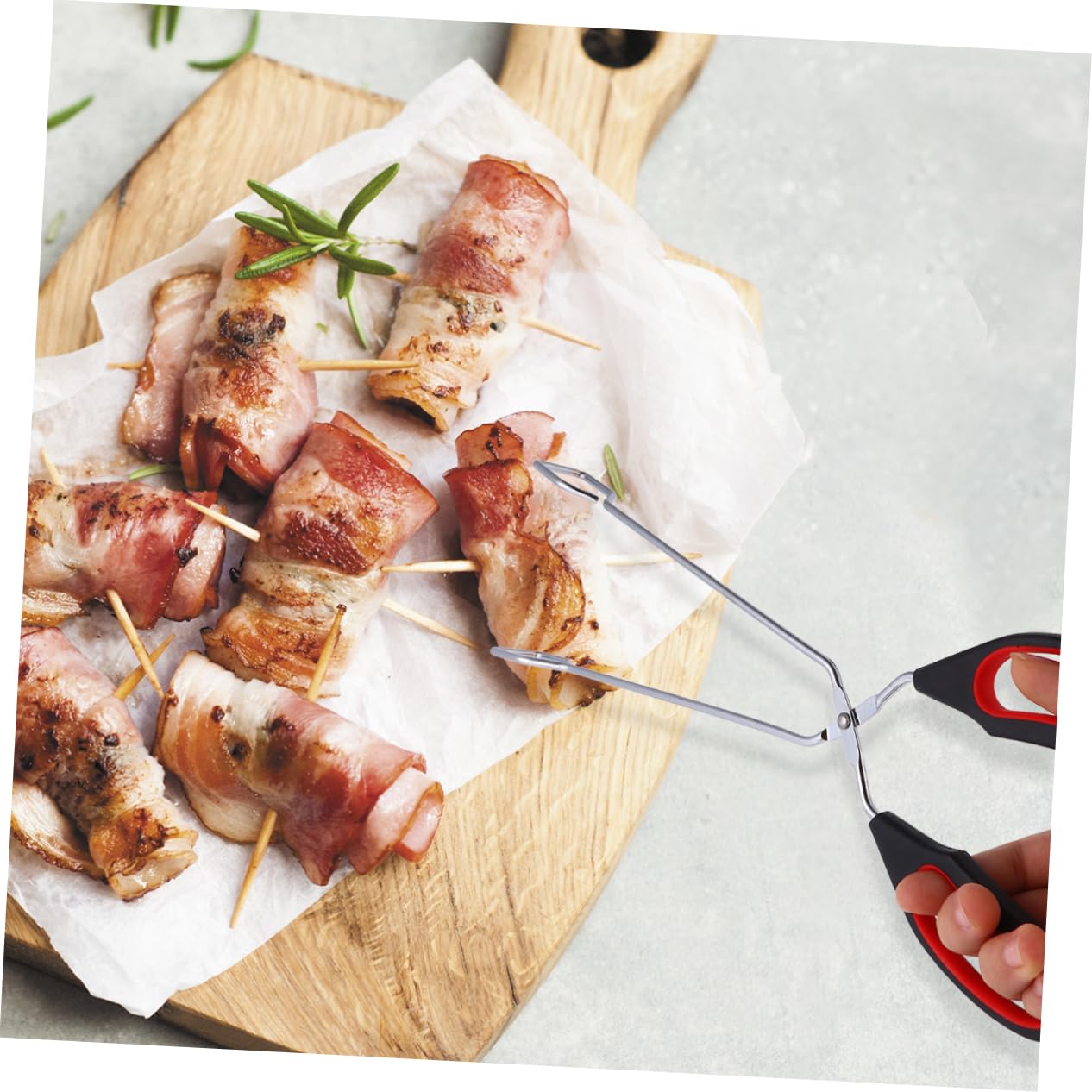 TOYANDONA 3 Series Pinzas De Cocina Multifuncionales Clip Para Pan Y Barbacoa Diseño Ergonómico Y Duradero Para Fiestas Y 3 Piezas*3
