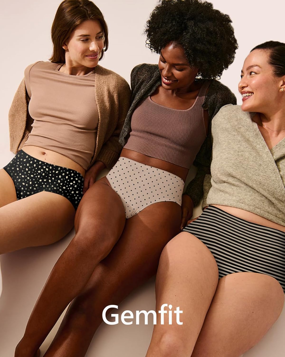 Period Underwear for Women Heavy Flow - Seamless High Waisted Leakproof Absorbent Briefs 3 Pack - Image 2