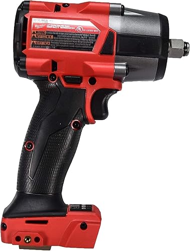 Miniatura 3 de Milwaukee 2962-20 M18 18V Fuel 1/2" Llave de impacto de par medio con anillo de fricción