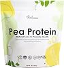 Proteína pura de guisante en polvo, 80% de contenido proteico, aislado de proteína de guisante vegano sin sabor, no transgénico, libre de gluten, lácteos, proteína vegetal de Norteamérica (1.8 lb, 40 porciones) 1.8 Libra (Paquete de 1) 1