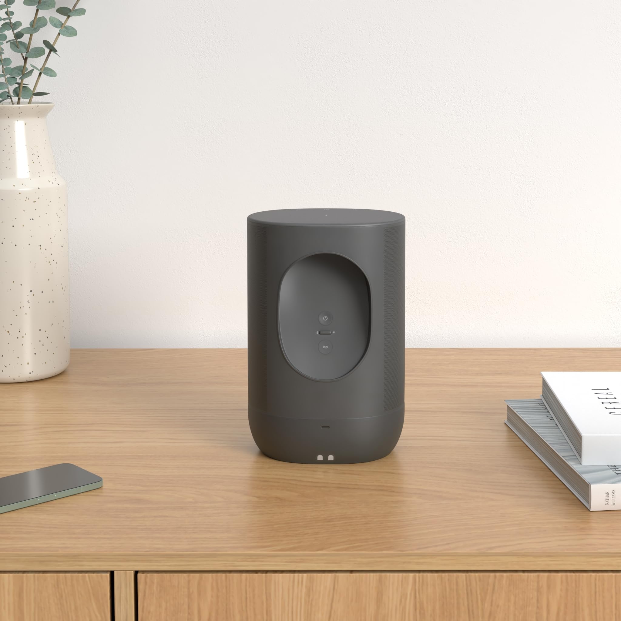 SONOS Move ワイヤレススピーカー Amazon.com: Sonos Move - Battery-powered Smart Speaker, Wi