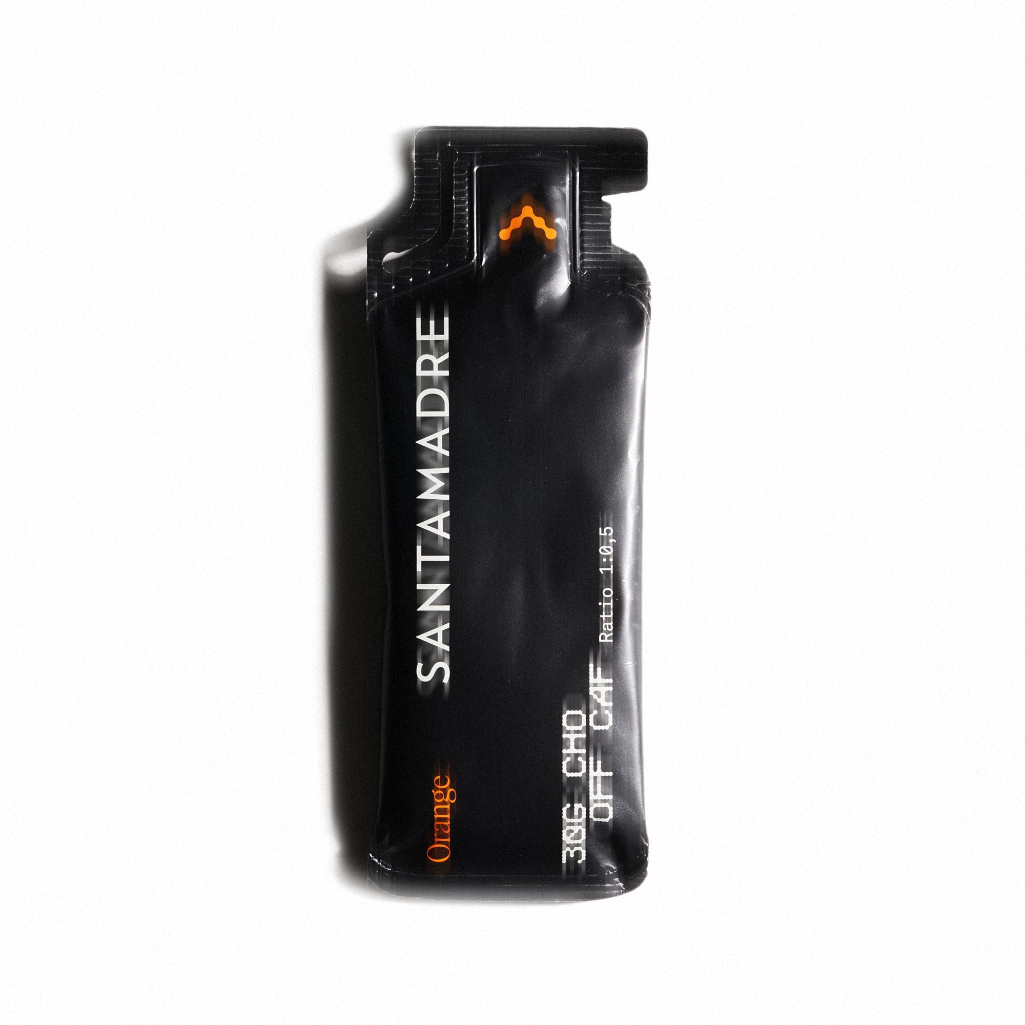 SANTA MADRE | Gel Energético | Pack 8 unidades | 30CHO OFF CAF | Sabores: 2x Limón, 2x Naranja, 2x Fresa y 2x Neutral | Tamaño 8x60g | Alimento deportivo | Baja densidad (Pack variado geles)