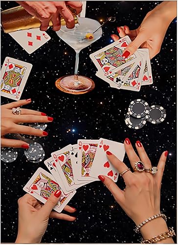 Miniatura 21 de KICHANG Kits de Pintura de Diamante Blanco Retro para Adultos, Arte de Diamante 5D, Kits de Arte de Diamante Redondos de Punto Completo para