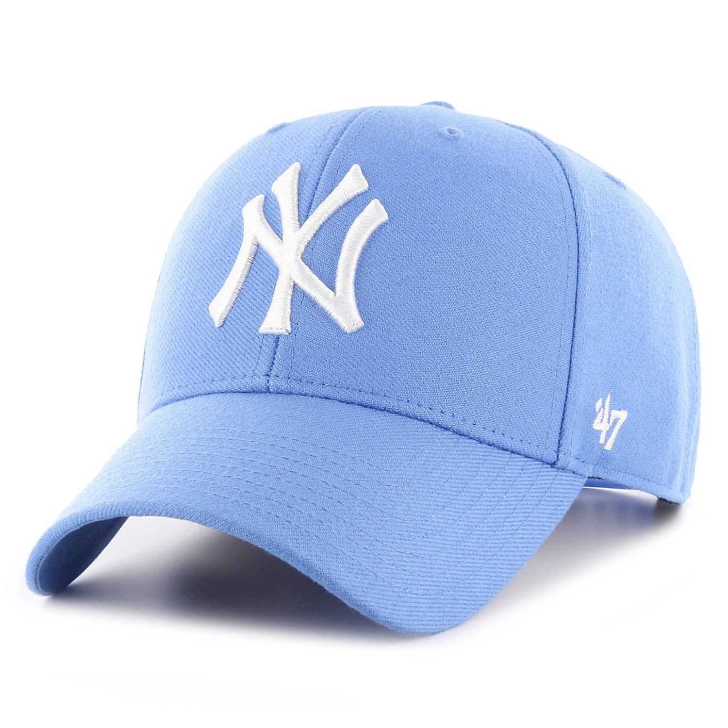 47 Brand Snapback Cap - MLB New York Yankees Periwinkle Sky Blue