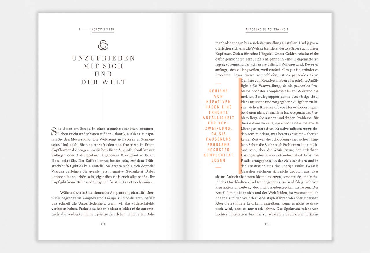 Die Kunst, ein kreatives Leben zu führen: oder Anregung zu Achtsamkeit