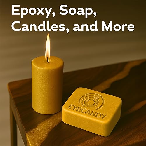 Miniatura 5 de Eye Candy - Pigmento de mica en polvo, aditivo multiusos para manualidades y bricolaje, para bombas de baño naturales, pintura, jabón, esmalte de